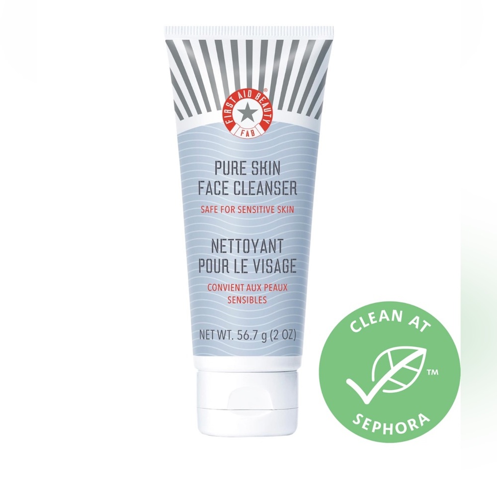 NEW MINI SIZE FIRST AID BEAUTY PURE FACE CLEANSER 57g